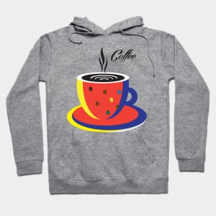 Funny Shirts for Coffee Lovers Coffee Mug Retro style trendy design Hoodie